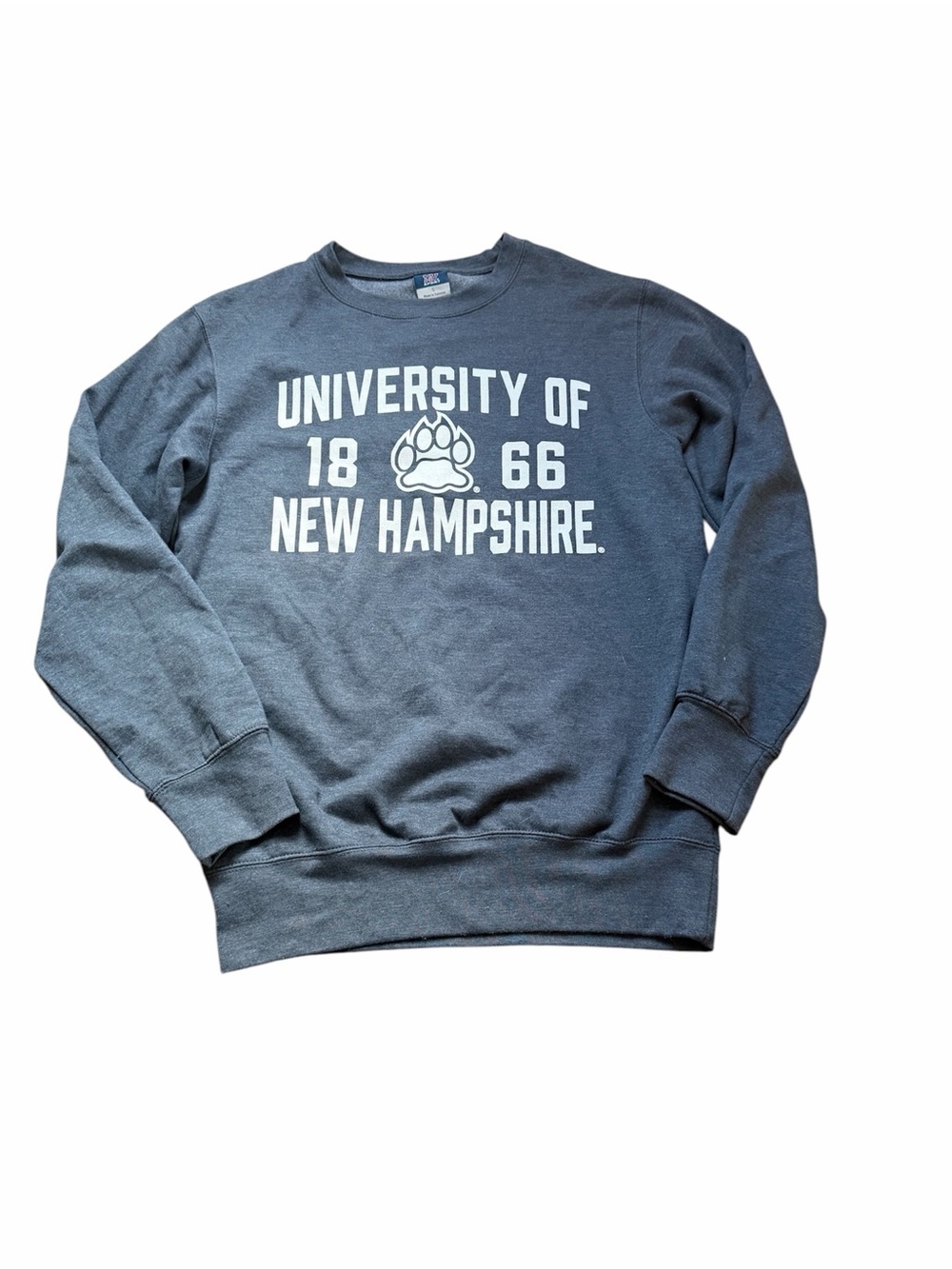 MV Sport Navy Blue University of New Hampshire Crewneck Sweatshirt